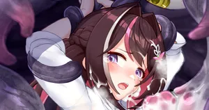 [福玉 死瘟(しおん)] Skeb AZki 抱き枕カバー触手絵