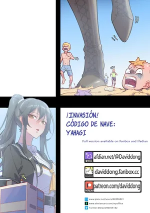 [David Dong] Invasion! Shipcode: Yahagi [Spanish]