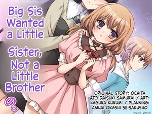 [Amuai Okashi Seisakusho (Kagura Kurumi)] Big Sis Wanted a Little Sister, Not a Little Brother [English] [MTL]