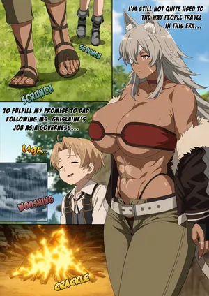 [Foot Croft] A Night With Ghislaine (Mushoku Tensei) [English] [Colorized]