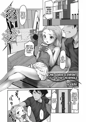 [Gekkou] Itsumo no Orusuban | Une garde d’enfant tout à fait normale (Digital Puni Pedo! Vol.27) [French] [CFF] [Decensored]