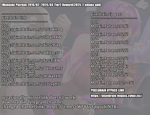 [Monaim] Patreon 2019/02~2025/03 Tier2 Reward(2025-2 omake add)