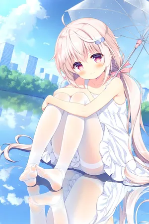 【シロバナ白丝】保健室のセンセーとシャボン玉中毒の助手