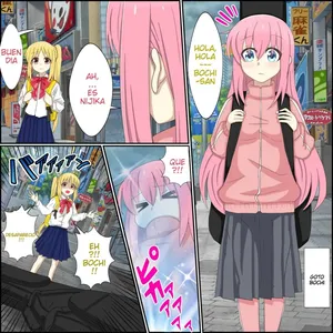 [Banana Style] Anime Chara to Seckle Dekiru Appli ''Bocchi-chan shokan Hen''｜La App con la que Puedes Cogerte a Personajes de Anime ~El Caso de la Invocación de Bocchi-chan~ (Bocchi the Rock!) [Spanish] [Darkss 153]