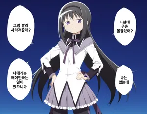 아케미 호무라를 참교육 해보았다