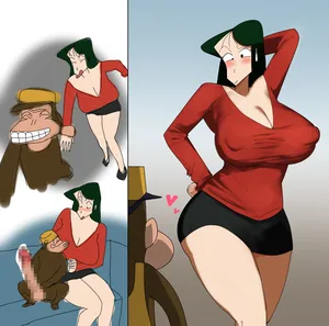 [こふに] サルと梅 (クレヨンしんちゃん)