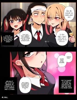 [Niui] Marin, Gojo & Nowa (My Dress-Up Darling)(nervscan)(french)