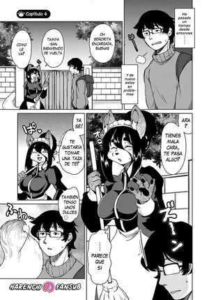 [Setouchi Kurage] Juujin Apart Tokoharusou e Youkoso! (Chap. 4) [Spanish] [Decensored][Harenchi no Fansub]