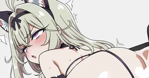 [ome] 森亜るるか 猫耳紐ビキニ アナルゼリー排泄 (名探偵プリキュア!)
