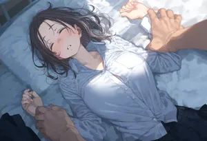 【cl-_-lo】【AI Generated】飲み会の日の夜にあったこと