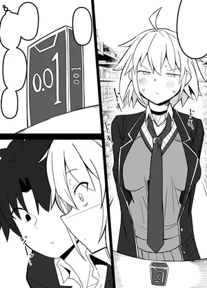 [Corundum] Id-hen de Gakusei Sekkusu wo Kitai suru Alter-san (fate/grand order) [textless]