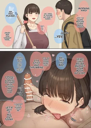 [Natsuzo] A kind dorm mother gives a reward to a hardworking, struggling student