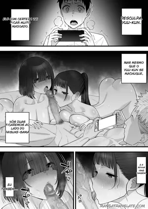 [Take Shinshi] As gêmeas amigas de infância tornam-se objetos de masturbação de outros homens