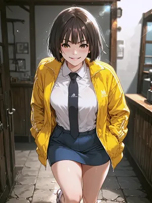 Gaeul From Viral Hit/How to Fight. Manhwa/webtoon La creatura ai generated