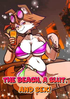 [Susukino Works (Sumida Yubune)] Biichi Bicchi Ecchi!! | The Beach, A Slut, And Sex!!