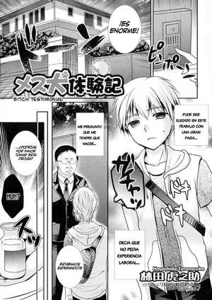 [Hayashida Toranosuke] Mesuinu Taikenki | Bitch Testimonial (Nyotaika Happiness!) [Spanish] [TF Scans]