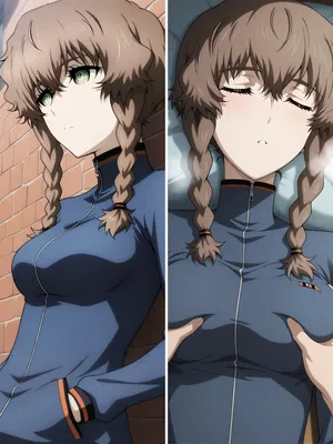 【AI Robot Strage】【AI Generated】 阿万音 鈴羽