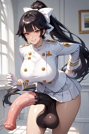 Takao | Azur Lane | Horsecock futa fourt2 ai generated