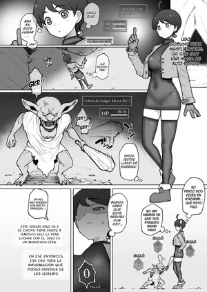 [Terasu MC] Dai Mahoutsukai no Boku ga Goblin de Onanie Shita Sei de｜Uso Goblins para Masturbarme, ya que Soy una Maga de Alto Rango