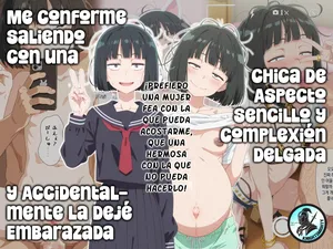 Me Conforme Saliendo con una Chica de Aspecto Sencillo y Complexion Delgada y Accidentalmente la deje embarazada