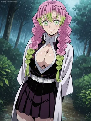 artkoikoi - Mitsuri Kanroji | Demon Slayer: Kimetsu no Yaiba (FULL) (Patreon) [AI Generated]