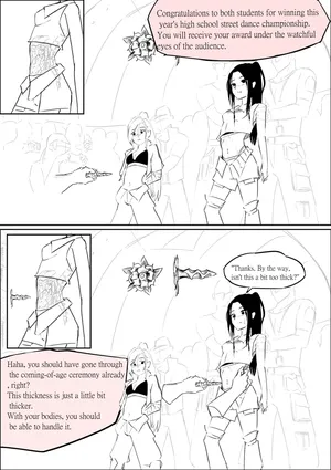 (R-18G)[ーYuna かみしろ(Pixiv)] High School Dance Competition Winners (English)