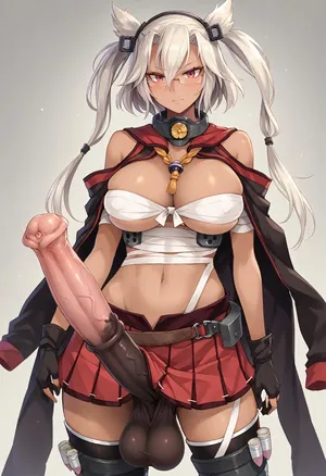 Musashi | Kantai Collection | Horsecock futa fourt2 ai generated