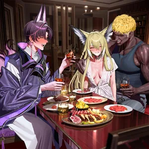 [Van♂pire]忍冬NTR[AI Generated]