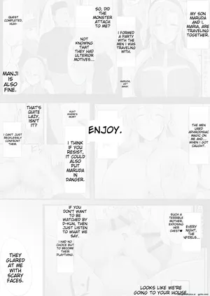 [Nekohachi Eigyoubu (Neko Samurai)] Mama Torare 2 The Adventurer Mother and Child Who Fall Into Humiliation