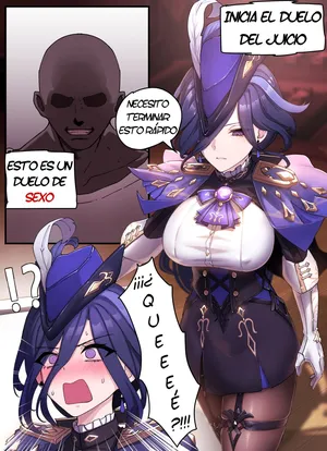 [Horori] Clorinde!! (Genshin Impact) [Spanish] [Fritz Translations] [Decensored]