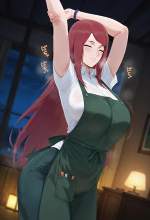 (人妻系列) Kushina Uzumaki / 漩涡玖辛奈 (Naruto) (86p) / miyabi ai generated