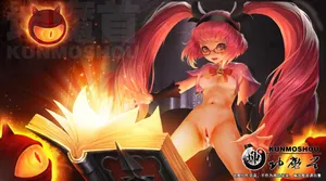 [王者荣耀]   [坤魔首] Honor of Kings nude  王者荣耀精品去衣图