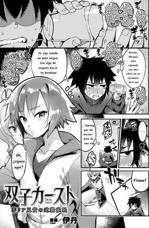 [Itami] Futago Caste ~HiRea Aniki no Gyakushuu Saimin~ (2D Comic Magazine Otokonoko o Shiriana Kairaku de Mesu Ochi Ryoujoku! Vol. 1) [Spanish] [DelNero]