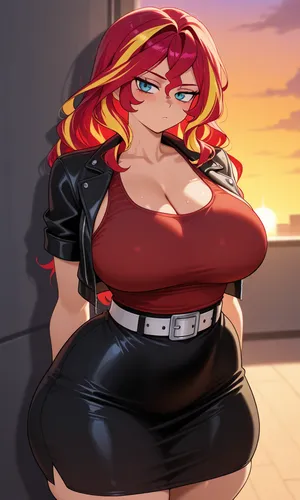 My Little Pony - Sunset Shimmer daidoujipv ai generated