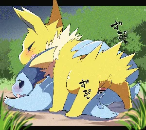 一气呵成画的解压漫画⚡️💧（水無月鈴風个人漢化）