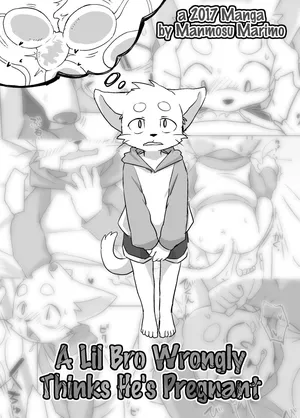 Manmosu Marimo - A Lil Bro Wrongly Thinks He's Pregnant Manga [English] [Digital] [Decensored]