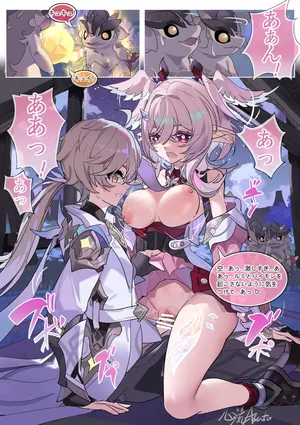 [Xinliu Asato] Aguara’s Special Training Time! (Genshin Impact) [Japanese, Chinese, English]