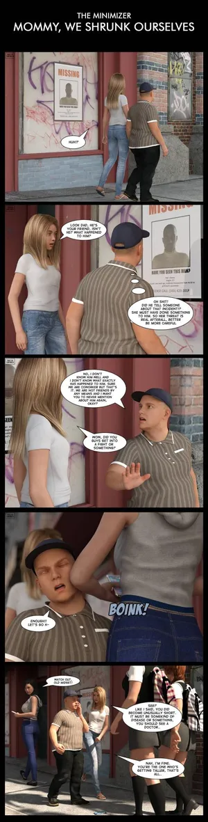 Mommy, We Shrunk Ourselves