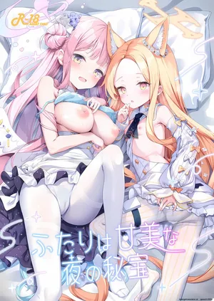 (C103) [Kinokomushin (Kinokomushi)] Futarai wa Kanbi na Yoru no Hihou (Blue Archive) (SCANMTL)
