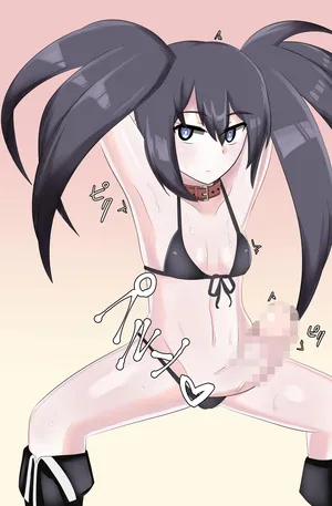 [鬼onスープ] ノーハンド射精 (ブラックロックシューター)