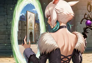 [Syruhs] Discord Y'shtola took the wrong portal  [AI Generated]