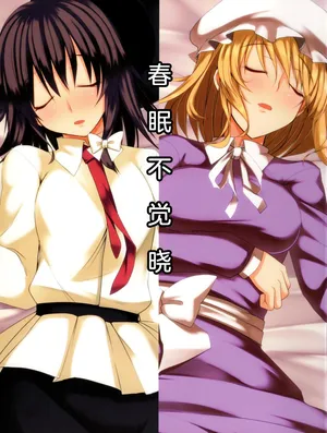 [いわのり(海苔特盛)] Spring sleep unaware of dawn (Touhou Project) [Chinese] [24K同人汉化]