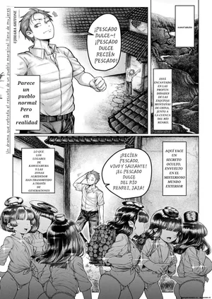 [Ujihara Shitone] Shin - Kappa Mura｜Remojándose - En la Aldea Kappa (COMIC Kaien VOL.17) [Spanish] [Me ba] [Digital]