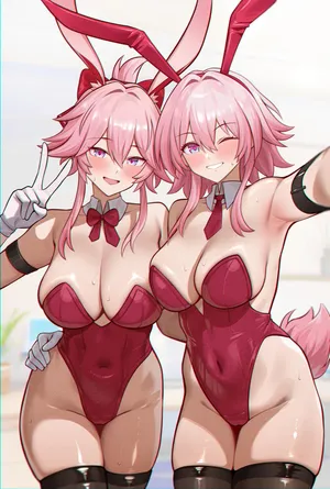 [Bonz0616Pink Bunny (Honkai: Star Rail)