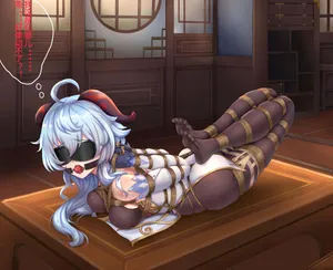 【Bianfuyeyue】荧和甘雨的小游戏