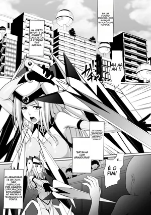 [Kazumu] Shokusou no Joou | The Tentacle Armor Queen (2D Comic Magazine Shokushu Yoroi ni Zenshin o Okasare Mugen Zecchou! Vol. 5 ) [Portuguese-BR] [Kuraudo] [Digital]