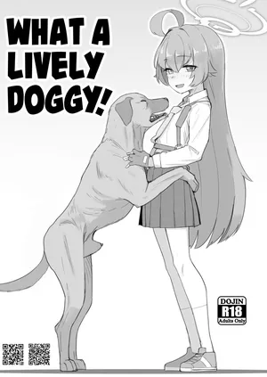 [The HORIZON (Tsurugi)] Genki na Wan-chan da ne! | What a Lively Doggy! (Blue Archive) [English]