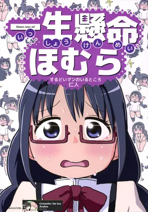 (C87) [Surudoiman no Irutokoro (Norihito)] Issyoukenmei Homura | Homura Hangs On! (Puella Magi Madoka Magica)SPANISH(Traduccion:CristoferDeLosAndes)