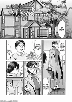 [Kuroiwa Menou] Gohoushi! Maid Tsuma | La Moglie Domestica (Urezuma Geshuku Doutei Kui) [Italian] [Digital]
