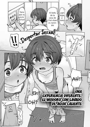 [Mamezou] Onsui Senjou Benza Taikenki｜Una Experiencia Diferente, El Inodoro con Lavado de Agua Caliente (COMIC LO 2026-02) [Spanish] [Me Banearon x P3NDEJ0] [Digital]